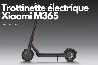 Focus de la trottinette électrique Xiaomi M365 - Trot Access, boutique spécialisée en accessoires pour trottinette électrique